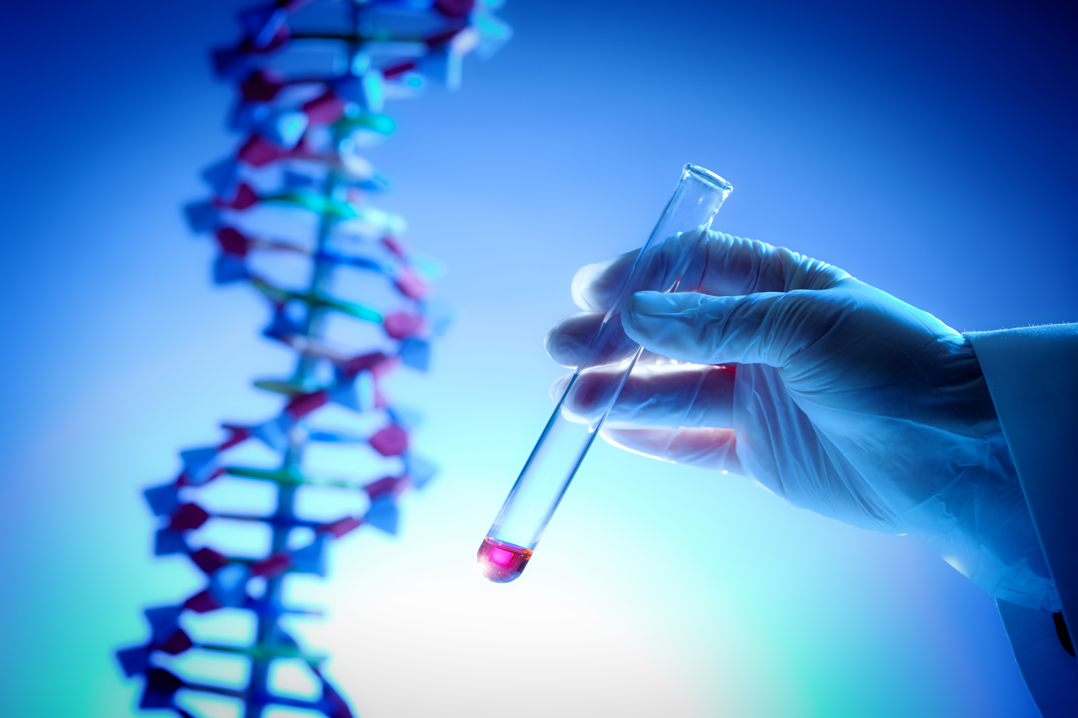 Медицинская генетика тест. Исследование ДНК. ДНК В пробирке. Изучение ДНК человека. Молекулярно-генетическое тестирование.